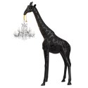 Żyrafa lampa indoor Giraffe in Love 4 m czarna