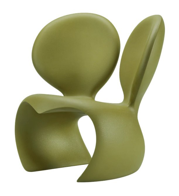 Fotel z uszami Miki Don't F**K With The Mouse zielony