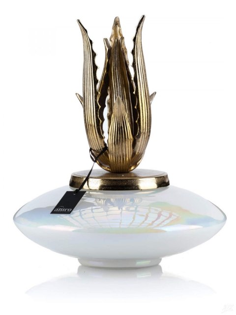 Bomboniera ze szkła perłowo-złota ASURA XL