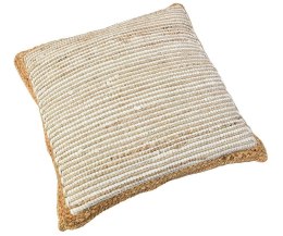 Poduszka bawełniana z jutą naturalna 50x50 cm Boho 5