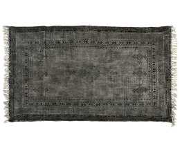 Dywan bawełniany szary vintage 120x180 cm EcoEtno 20B