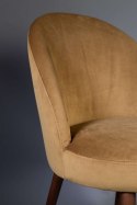 Krzesło tapicerowane Barbara karmelowe