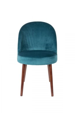 Krzesło tapicerowane Barbara niebieskie