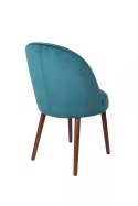 Krzesło tapicerowane Barbara niebieskie