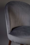 Krzesło tapicerowane Barbara szare