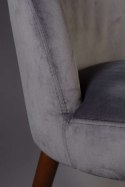 Krzesło tapicerowane Barbara szare