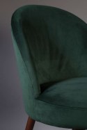 Krzesło tapicerowane Barbara zielone