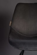 Krzesło tapicerowane Franky szare