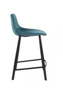 Krzesło barowe Franky niebieskie