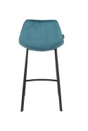 Krzesło barowe Franky niebieskie