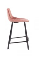 Krzesło barowe Franky różowe