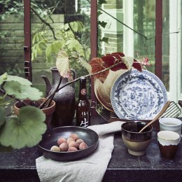 Talerz głęboki Kyoto ceramiczny rustykalny