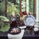 Talerz obiadowy Kyoto ceramiczny rustykalny