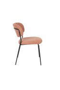 Krzesło JULIETTE czarny/ różowy FR