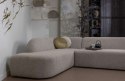 Sofa narożna lewa SLOPING naturalny/melanż