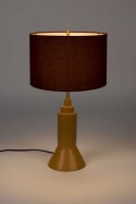 Lampa stołowa z abażurem CIRILLO czerwona