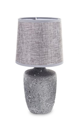 Lampa stołowa ceramiczna struktura kamienia STONED szara