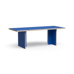 Stół jadalniany prostokątny 220 cm niebieski