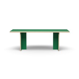Stół jadalniany prostokątny 220 cm zielony