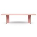 Stół jadalniany prostokątny 280 cm różowy