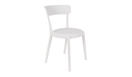 Krzesło plastikowe HARRY białe