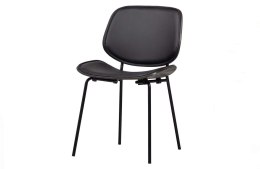 Krzesło minimalistyczne CLOSE IN czarne