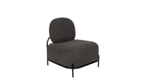 Fotel tapicerowany lounge PAXTON szary