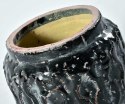 Osłonka ceramiczna szkliwona czarna NERO decor