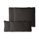 Set poduszek do sofy lounge czarny (outdoor)