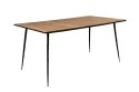 Stół industrialny prostokątny PEPPER 160x90 brązowy