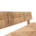 Sofa lounge tekowa tkanym siedziskiem PORCH (tarasowa)