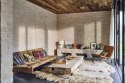 Sofa lounge tekowa tkanym siedziskiem PORCH (tarasowa)
