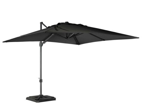 ROMA parasol podwieszany kwadrat 3m antracyt