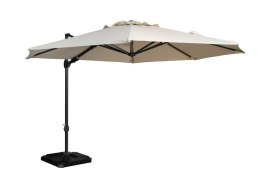 ROMA parasol podwieszany okrągły Ø3,5m piaskowy