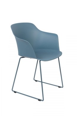 Fotel plastikowy TILDA niebieski