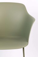 Fotel plastikowy TILDA zielony