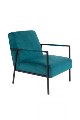Fotel tapicerowany WATSON niebieski