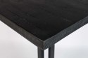 Stół BISTRO kwadratowy MAEVE czarny