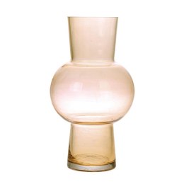 Szklany wazon rozmiar M brzoskwiniowy