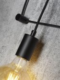 System do lamp wiszących industrialny czarny OSLO