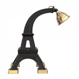 Lampa ledowa wieża Eiffla czarna PARIS XL