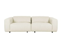 Sofa 3-osobowa tapicerowana natural WINGS