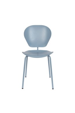 Krzesło proste z tworzywa niebieskie THE OCEAN