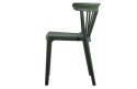 Krzesło plastikowe BLISS zielone