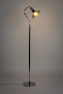 Lampa podłogowa ze szklanym kloszem zielona ANIKA
