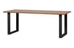 Stół drewniany orzech na nodze U-leg JIMMY 200x90