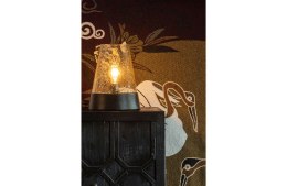 Lampa dekoracyjna COSTLY szkło/metal czarny