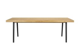 Stół drewniany na metalowych nogach HARVEST 220x90