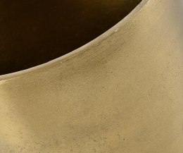 Wazon aluminiowy na nóżkach złoty Gold line