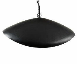 Lampa sufitowa metalowa wygięta czarna Modern black 1
